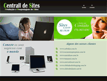 Tablet Screenshot of centralldesites.com.br